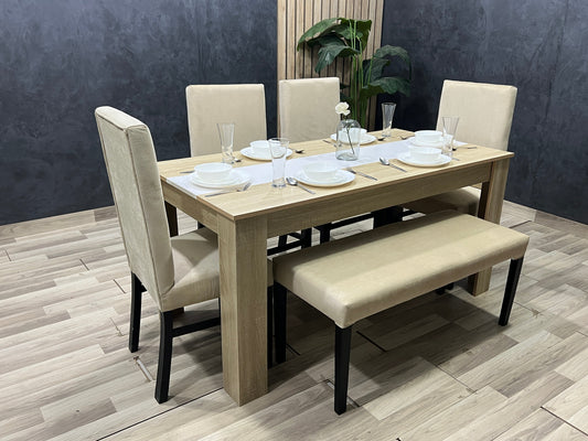 Dining Table - 160 x 80 x 76 cm | HA-DT-55