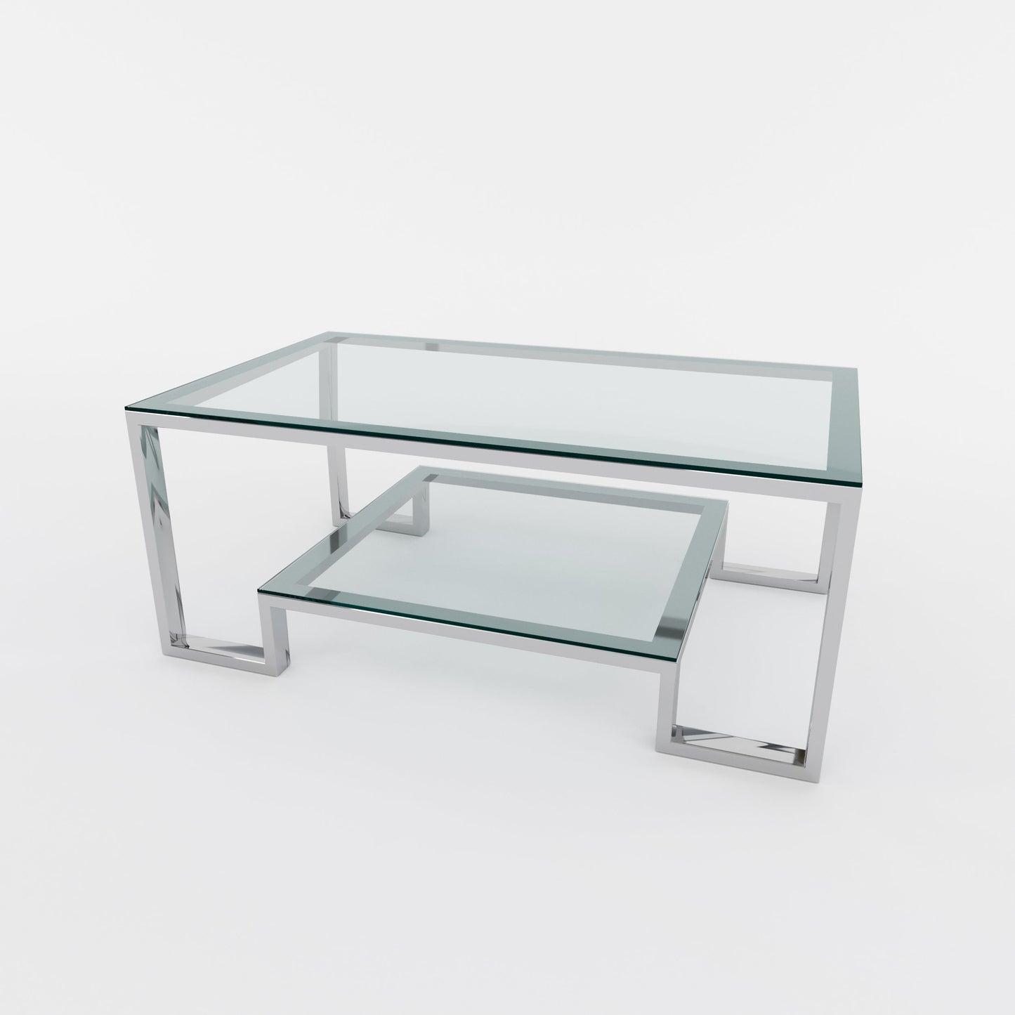 Compact Side Table – MDF, 45x60cm