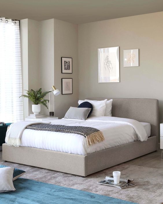Bed – Grey, 100x195cm