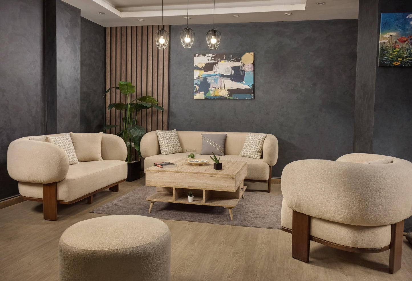 طقم غرفة معيشة باندا | V38-LRS3