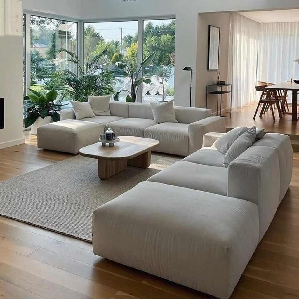 طقم كنب - أبيض كريمي | V52-SA2 