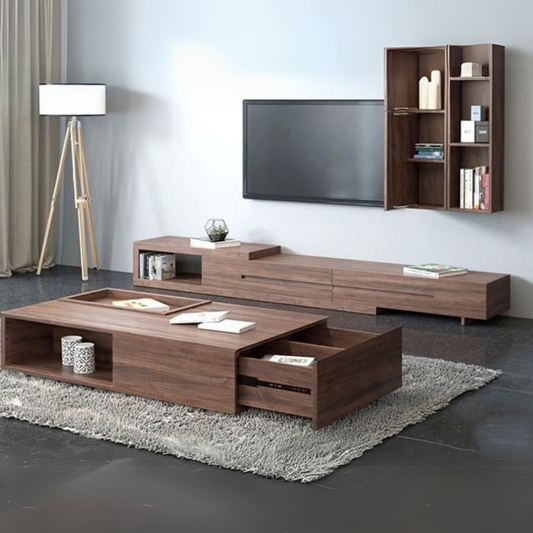 Table Set – Brown, 240x40cm