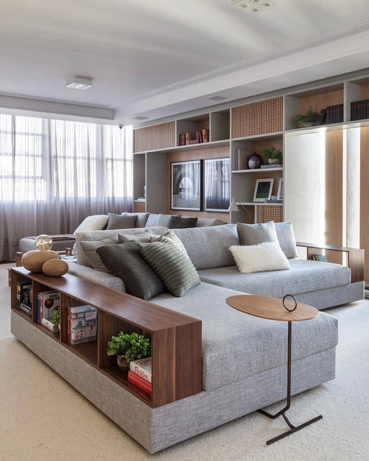 شكل حرف L - 280 × 200 × 75 سم | V52-SF11 