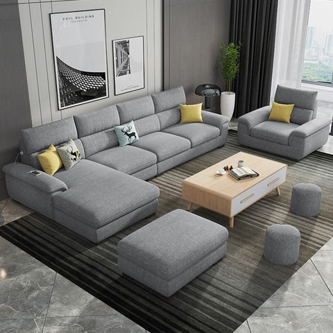 Oversized Sofa – Linen, 300x200cm