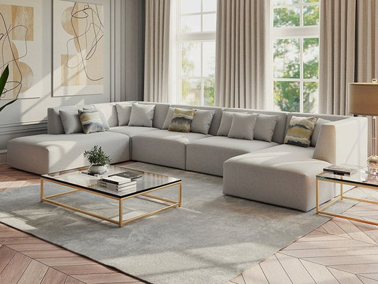 Oversized Sofa – Linen, 300x180cm