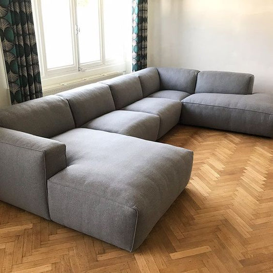 أريكة على شكل حرف L - خشب الزان - | V55-SHA280 