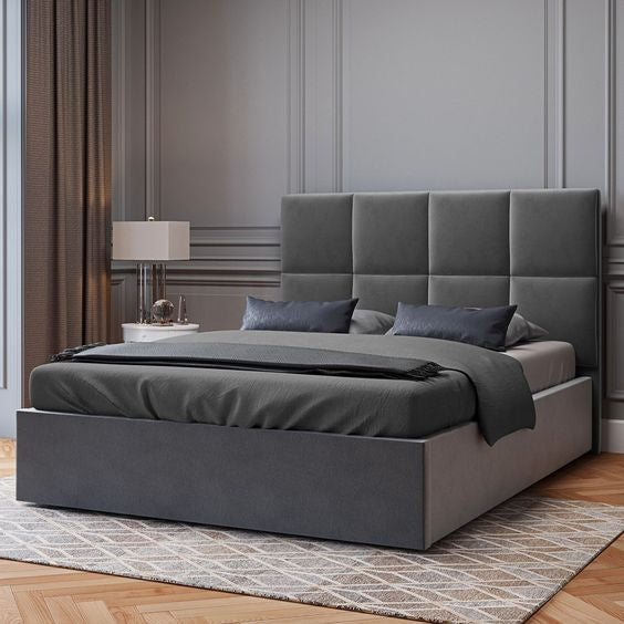Bed – Grey, 100x195cm