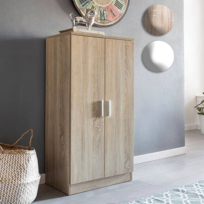 خزانة أحذية خشبية - 80 × 40 × 100 سم | SU23 