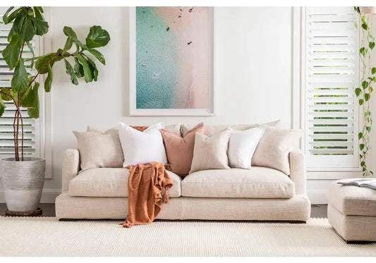 أريكة على شكل حرف L - 290 × 85 × 200 سم | V52-SGN7-290 