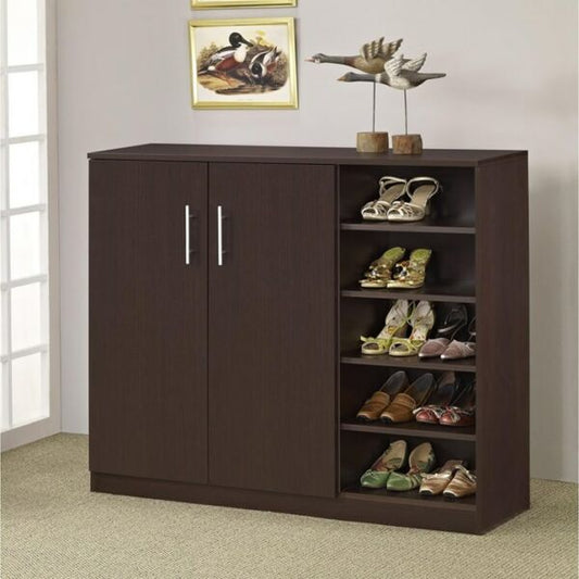 Large Shoe Rack – Brown, 120x40cm