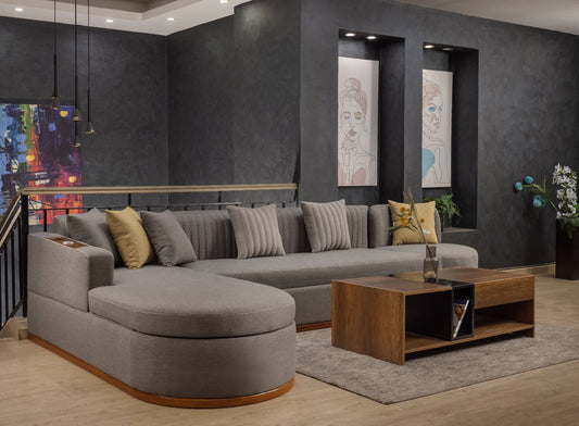 Oversized Sofa – Linen, 360x200cm