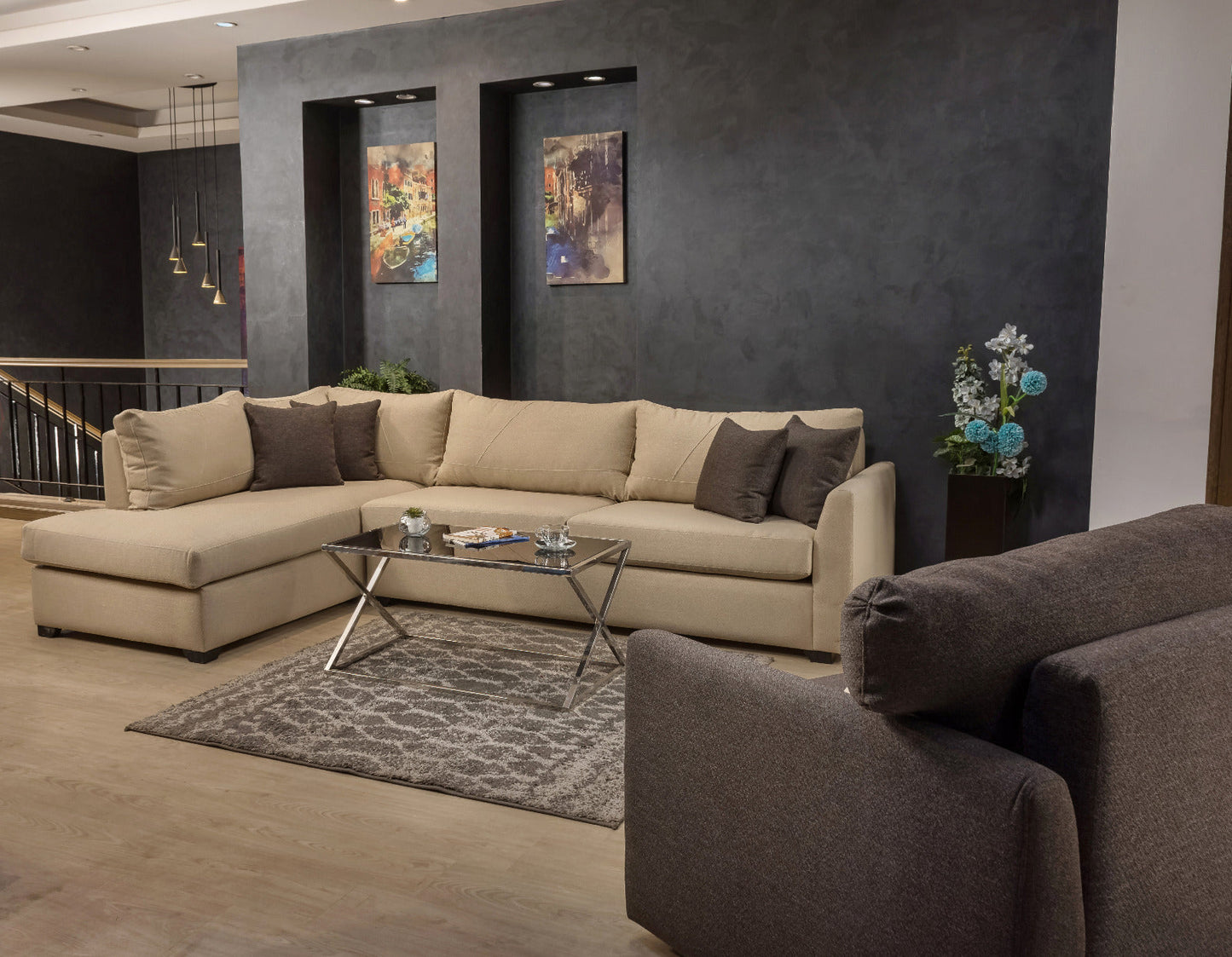 أريكة - 280 × 180 × 90 سم | V15-SO-30 