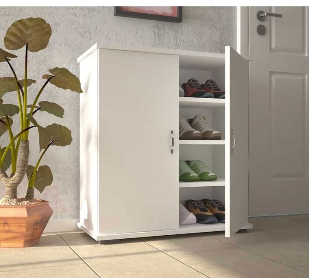 Slim Shoe Rack – MDF, 30x80cm