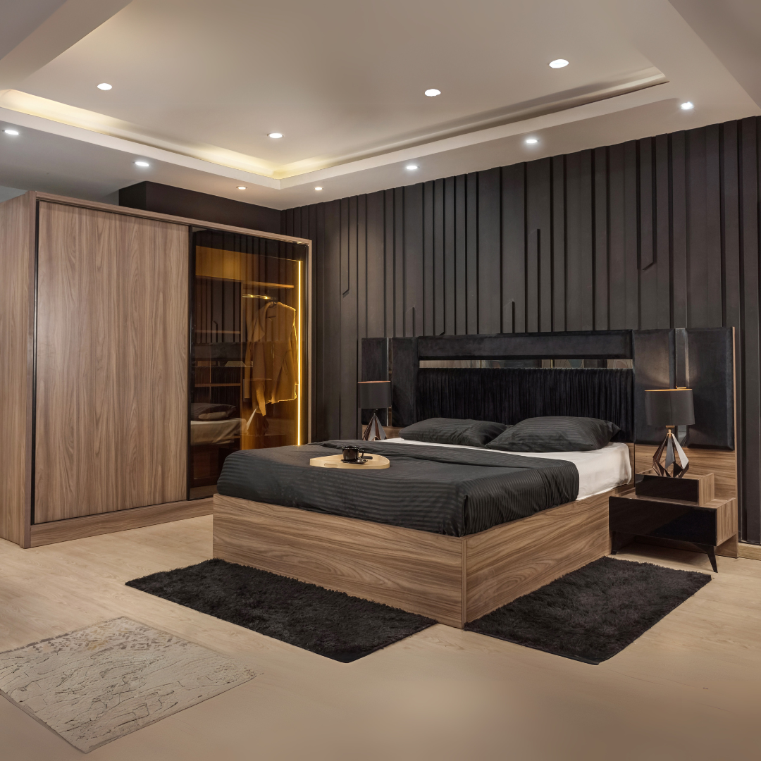 طقم غرفة نوم نيو-إنفينيتي | V37-BRS-12