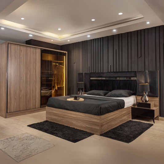 طقم غرفة نوم نيو-إنفينيتي | V37-BRS-12