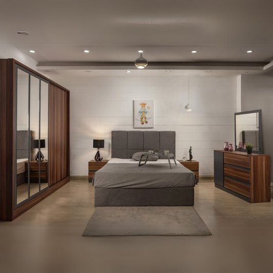 طقم غرفة نوم نيو-غاردينيا | V37-BRS-31