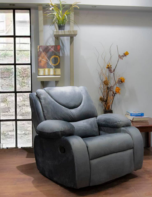 كرسي استرخاء رمادي - 100 × 90 × 90 سم | V60-KZ1 