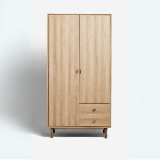 Compact Wardrobe – Wooden, 100x50cm