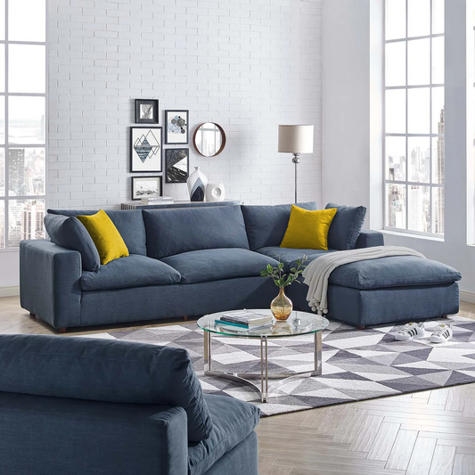 أريكة على شكل حرف L - 280 × 80 × 280 سم | V52-csb28-280 