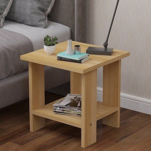 Compact Side Table – Wooden, 40x40cm
