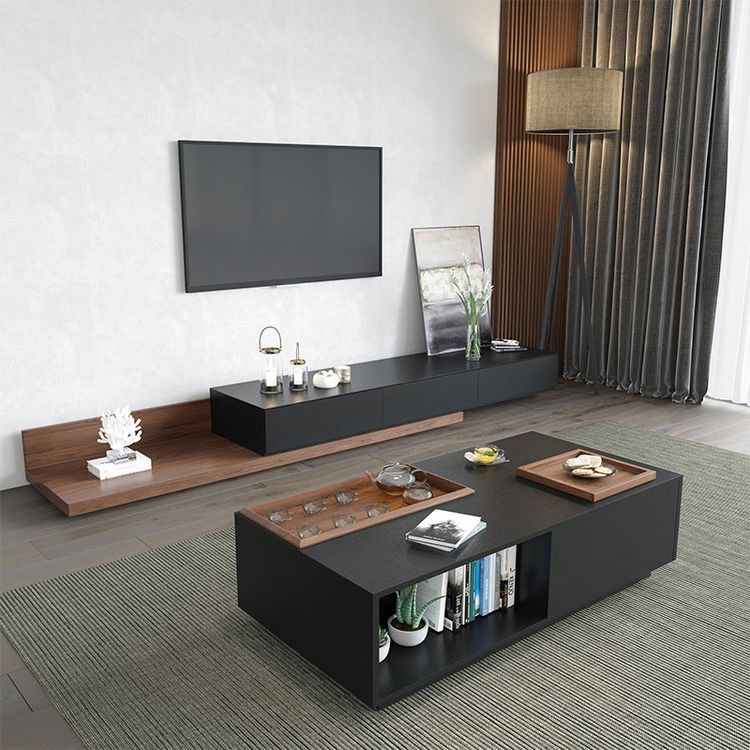 Table Set – Black & Brown, 240x40cm