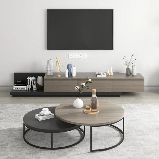 Table Set – Black & Grey, 240x40cm
