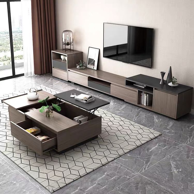 Table Set – Black & Brown, 320x40cm
