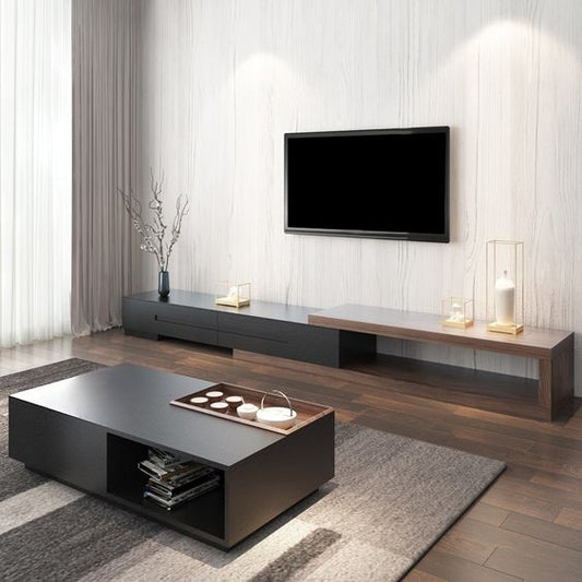 Table Set – Black & Brown, 240x40cm