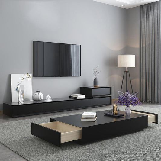 Table Set – Black, 240x40cm