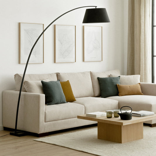 Loveseat Sofa – Linen, 240x85cm