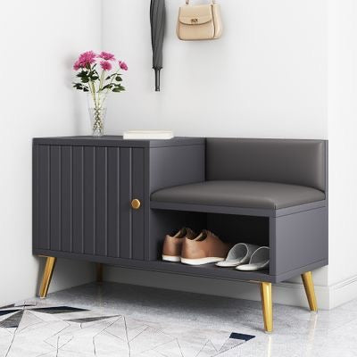 Slim Shoe Rack – Grey, 80x40cm