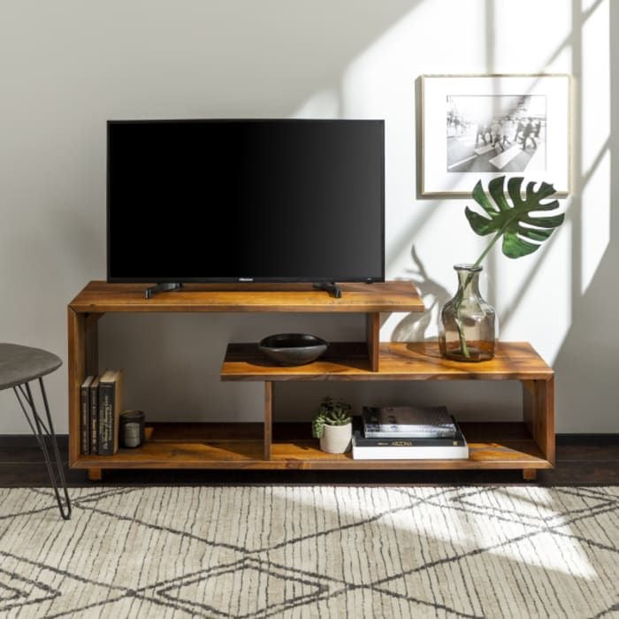 Compact TV Unit – Wooden, 120x40cm