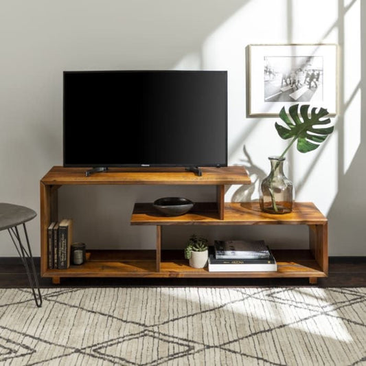 Compact TV Unit – Wooden, 120x40cm